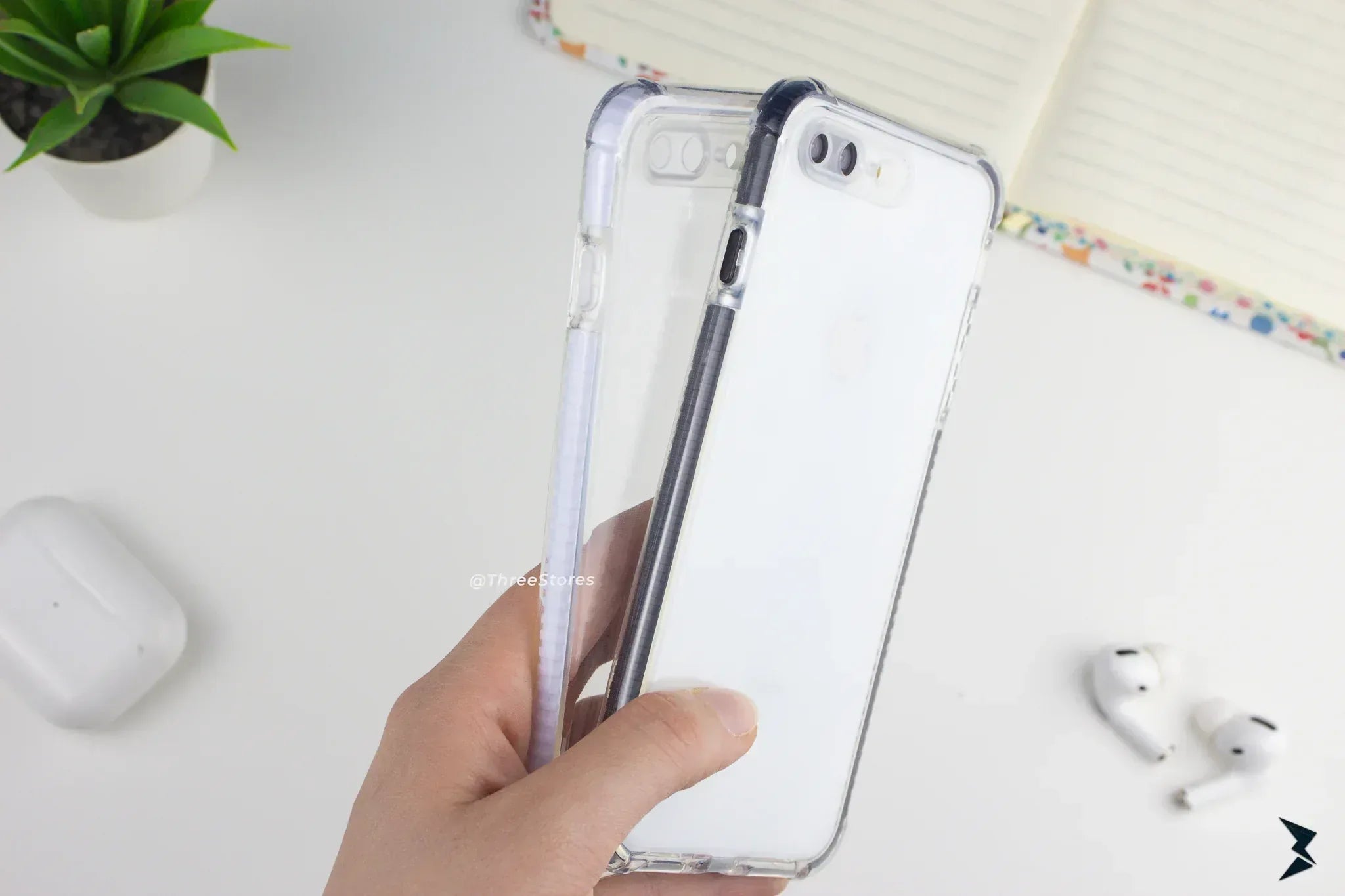 Berkin Transparent Case iPhone 7 / 8 Plus - Three