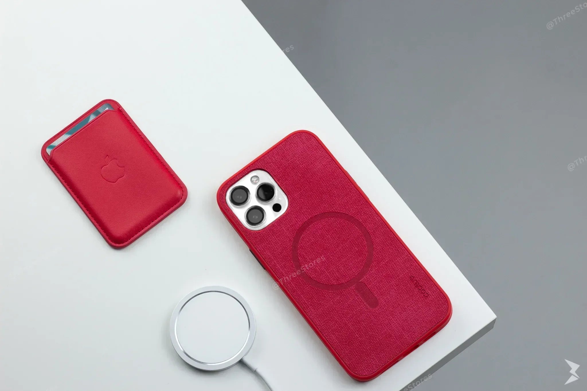 Coblue Fabric Magsafe Case iPhone 12 Pro Max - Three