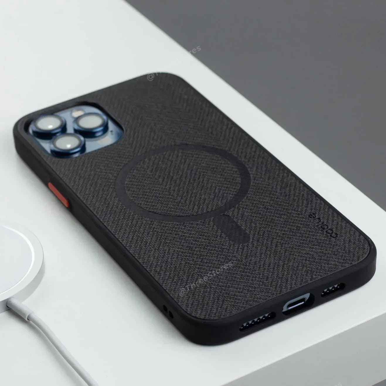 Coblue Fabric Magsafe Case iPhone 12 Pro Max - Three