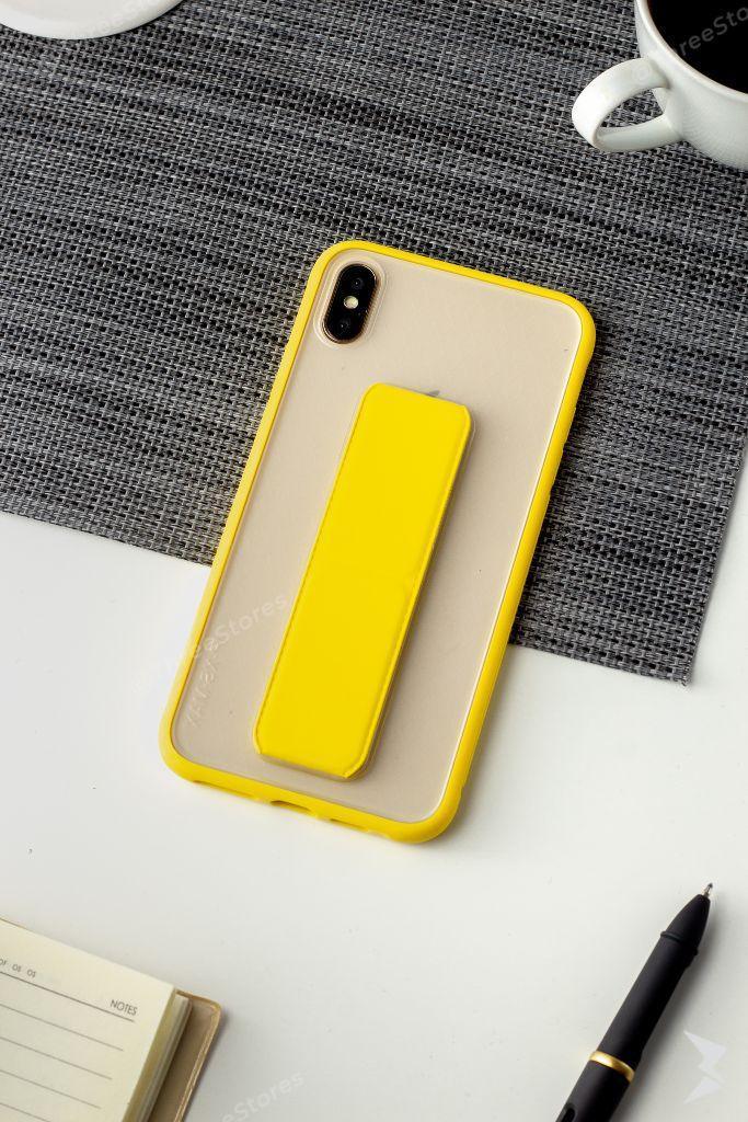 Vertical Hand Strap Case iPhone X - Three