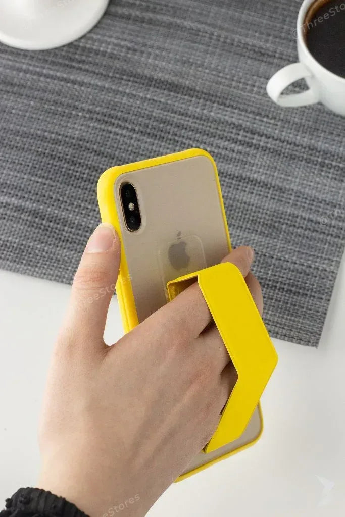 Vertical Hand Strap Case iPhone X Max - Three