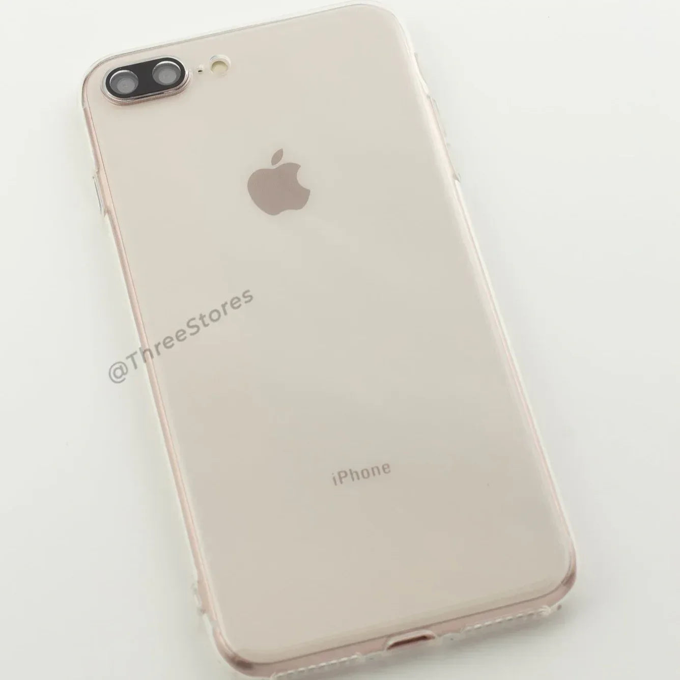QY Glossy Transparent Camera Protective Case iPhone 7 /8 Plus - Three