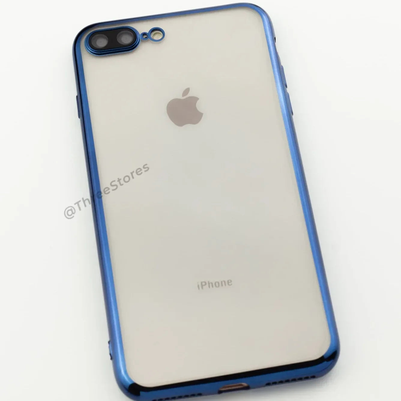 QY Glossy Transparent Camera Protective Case iPhone 7 /8 Plus - Three
