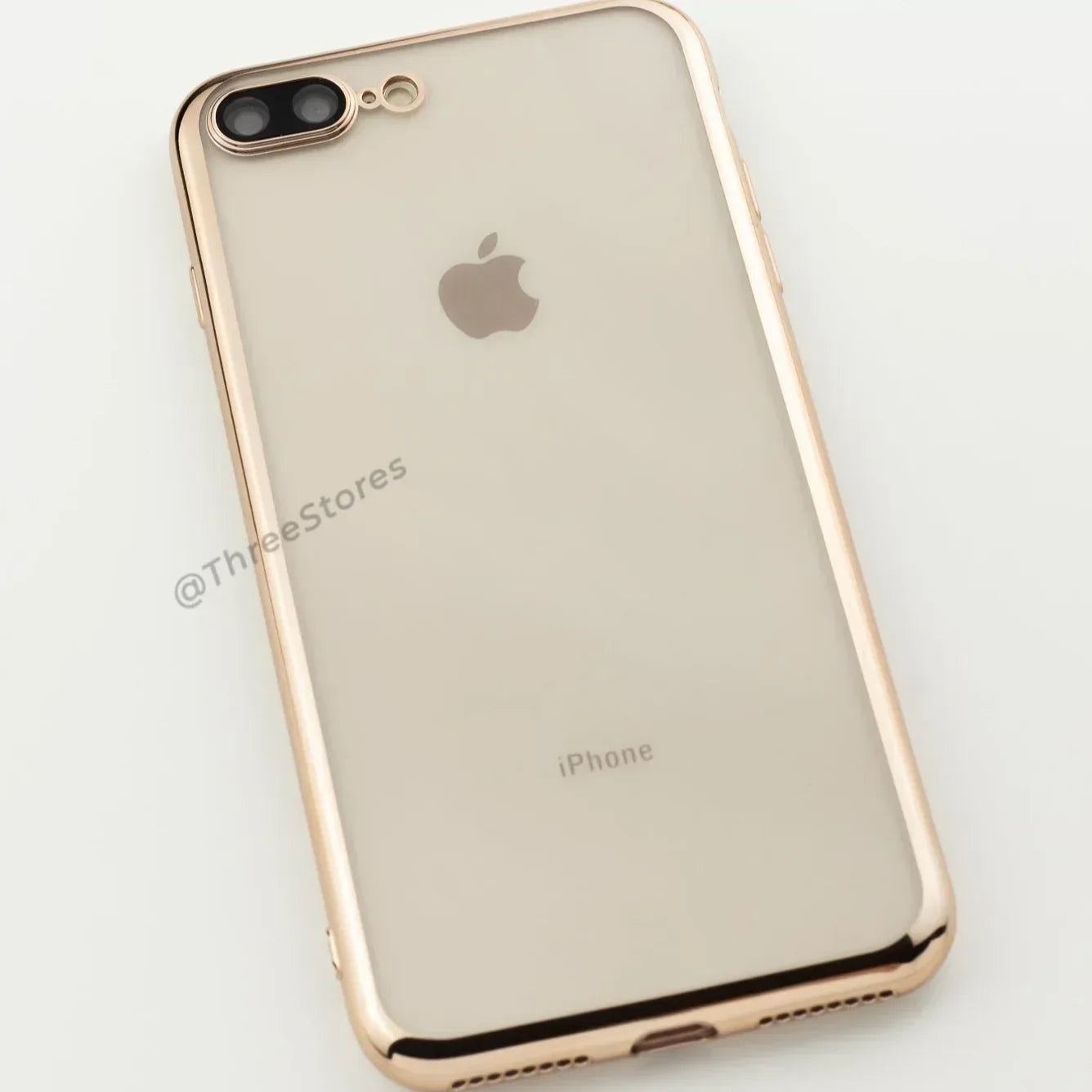 QY Glossy Transparent Camera Protective Case iPhone 7 /8 Plus - Three