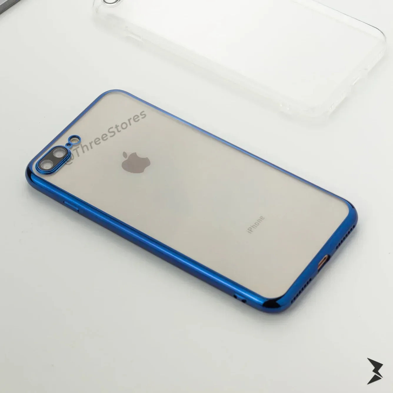 QY Glossy Transparent Camera Protective Case iPhone 7 /8 Plus - Three