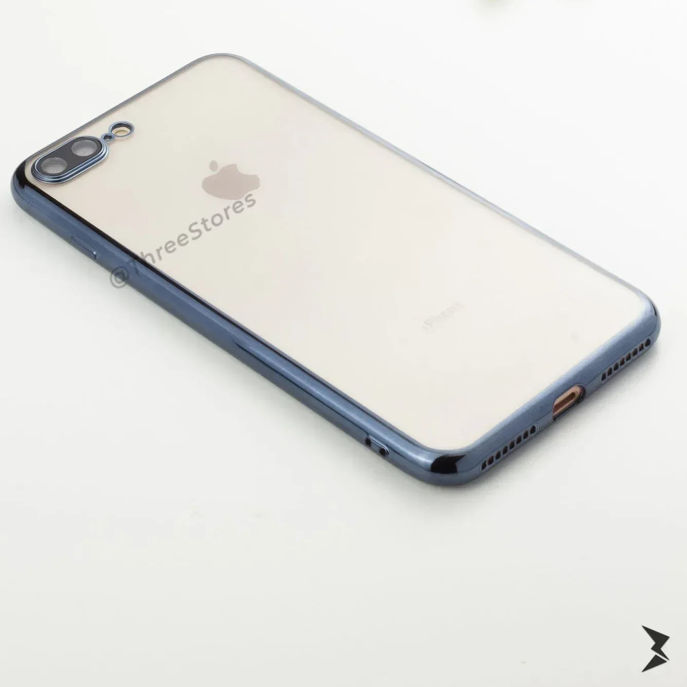 QY Glossy Transparent Camera Protective Case iPhone 7 /8 Plus - Three