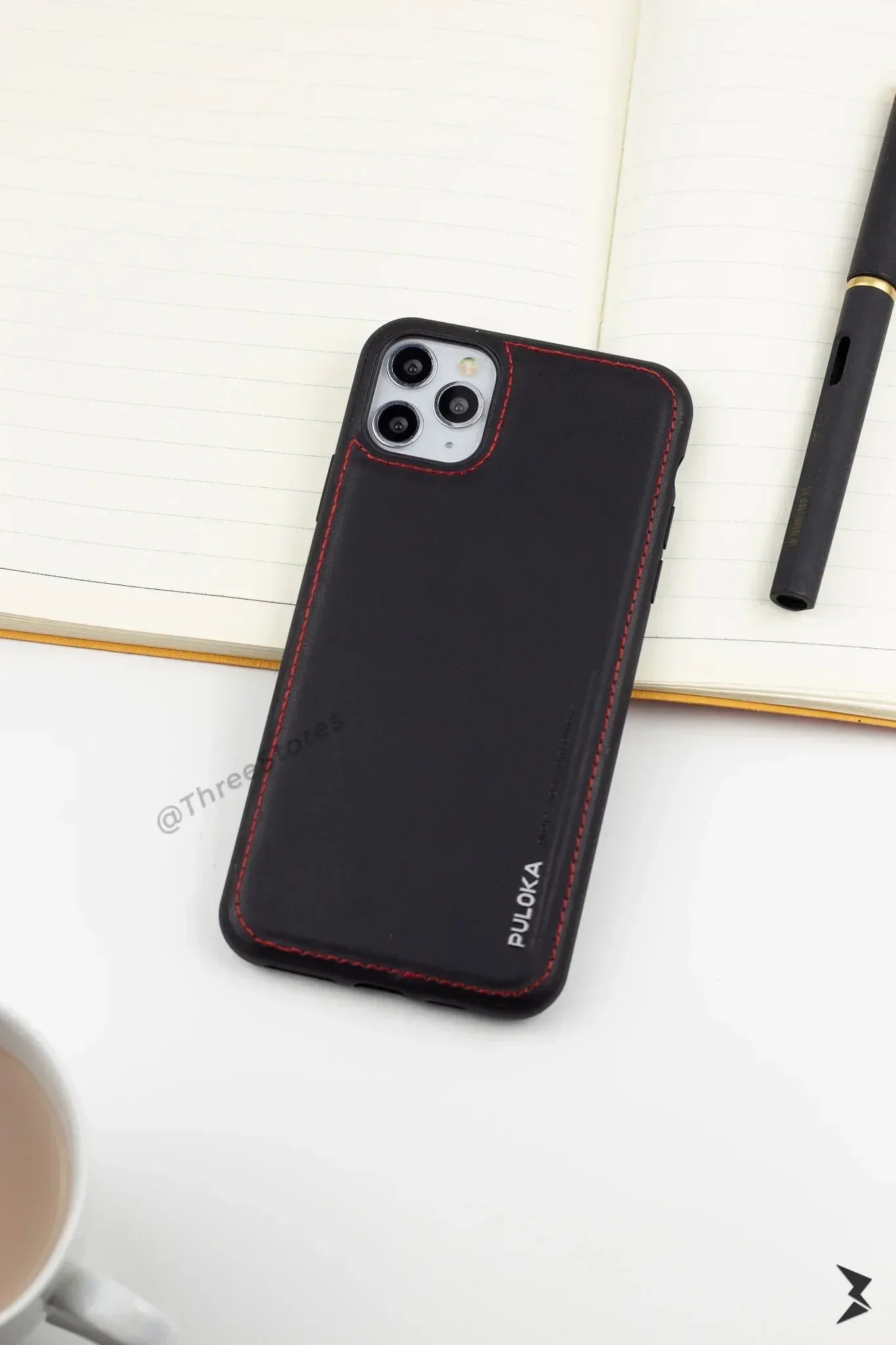 Puloka Leather Case iPhone 11 Pro Max - Three