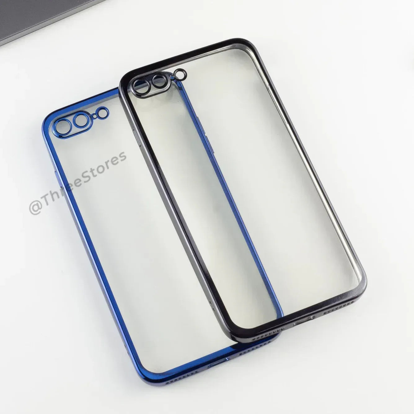 QY Glossy Transparent Camera Protective Case iPhone 7 /8 Plus - Three