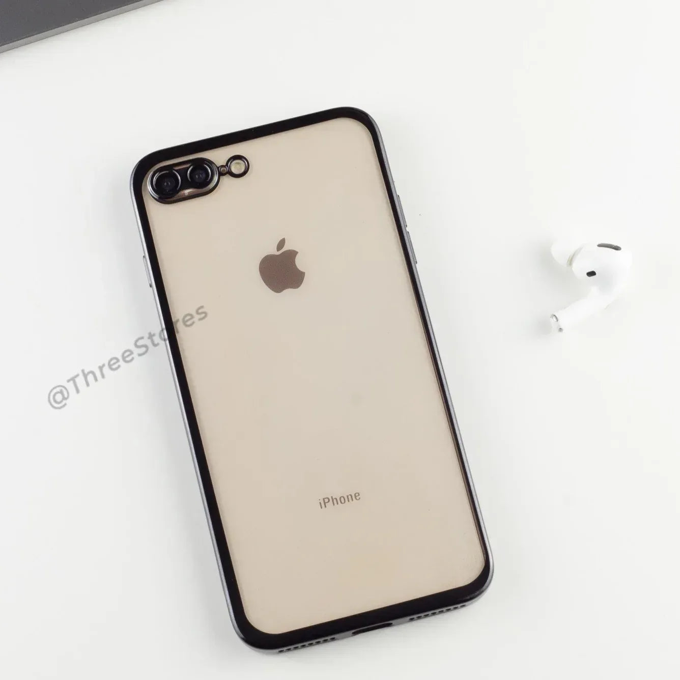 QY Glossy Transparent Camera Protective Case iPhone 7 /8 Plus - Three