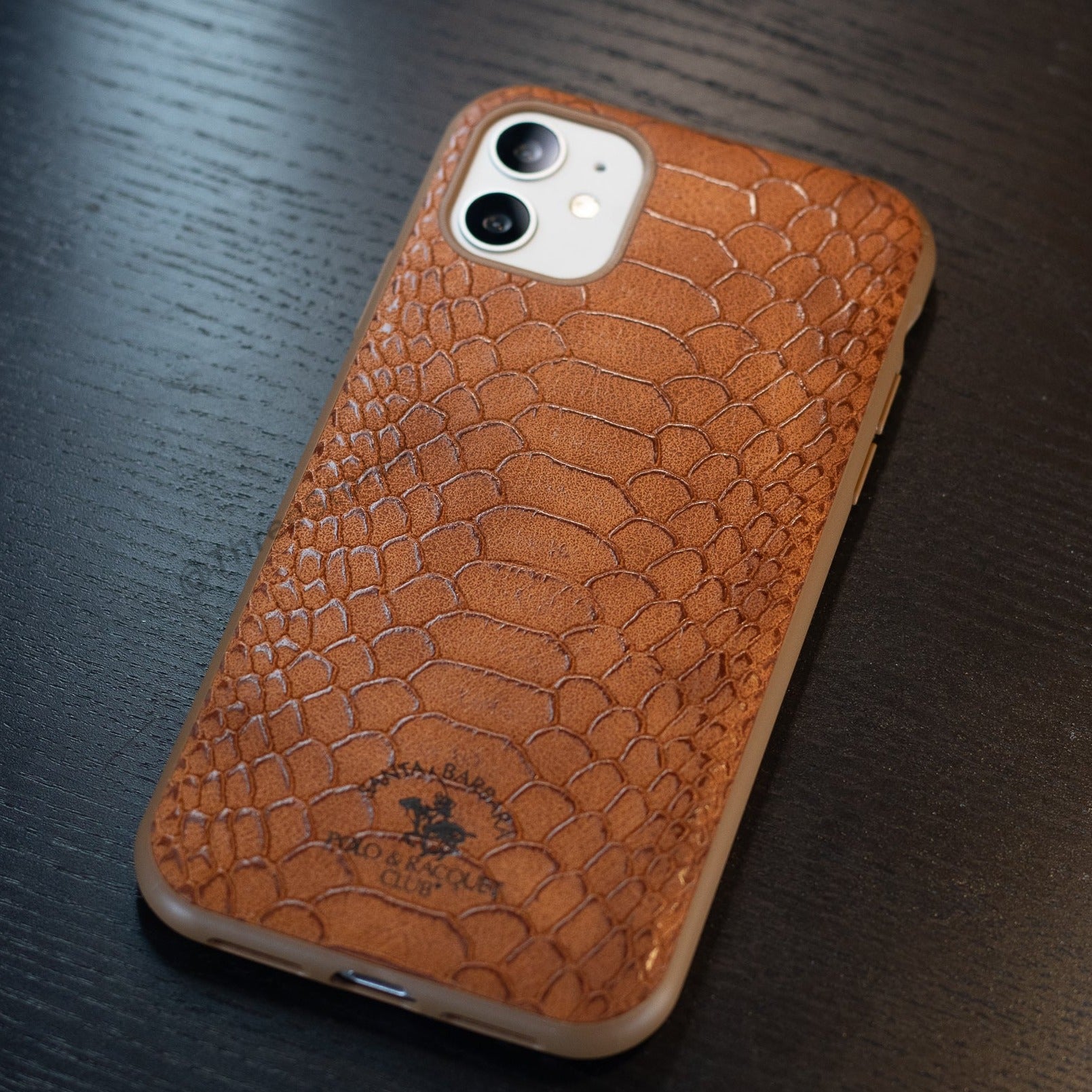 Santa Alligator Leather Case iPhone 11
