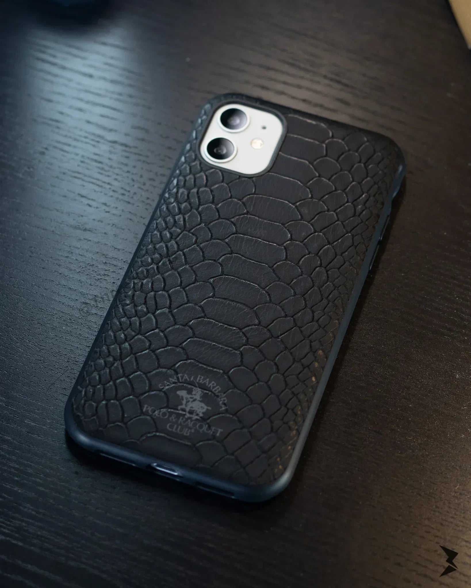 Santa Alligator Leather Case iPhone 11 - Three