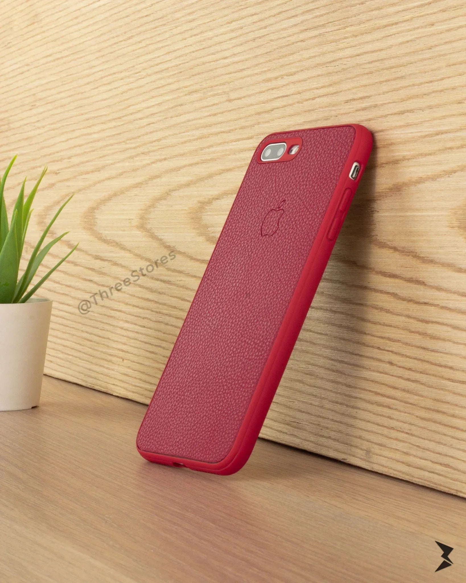 Slim Leather Case iPhone 7 / 8 Plus - Three