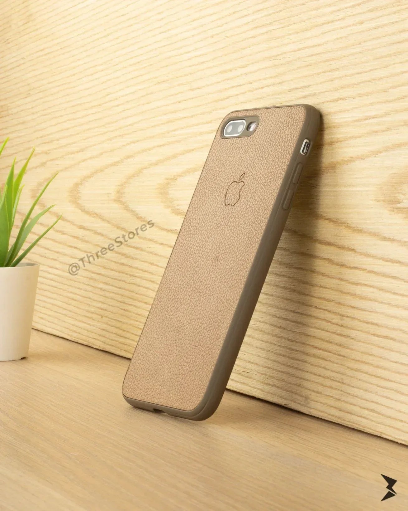 Slim Leather Case iPhone 7 / 8 Plus - Three