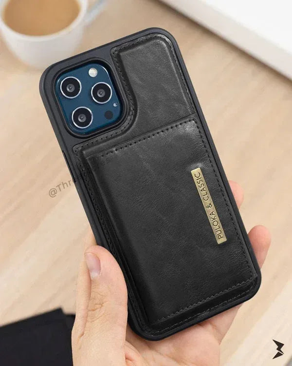 Puloka Detachable Card Clip Case iPhone 12 / 12 Pro - Three