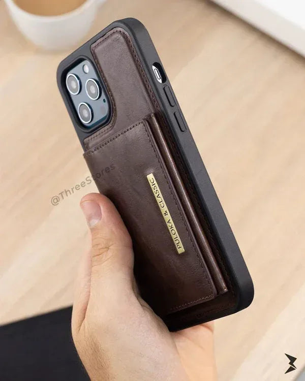 Puloka Detachable Card Clip Case iPhone 12 / 12 Pro - Three
