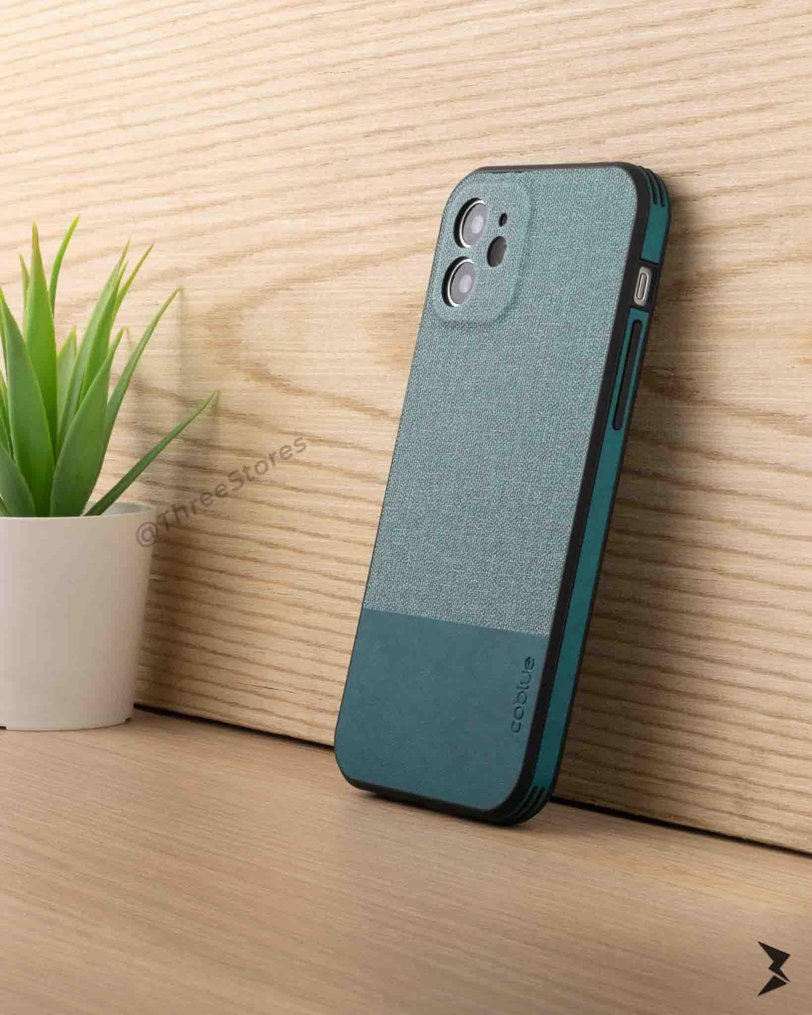 Coblue Fabric Camera Protection Case iPhone 12 - Three