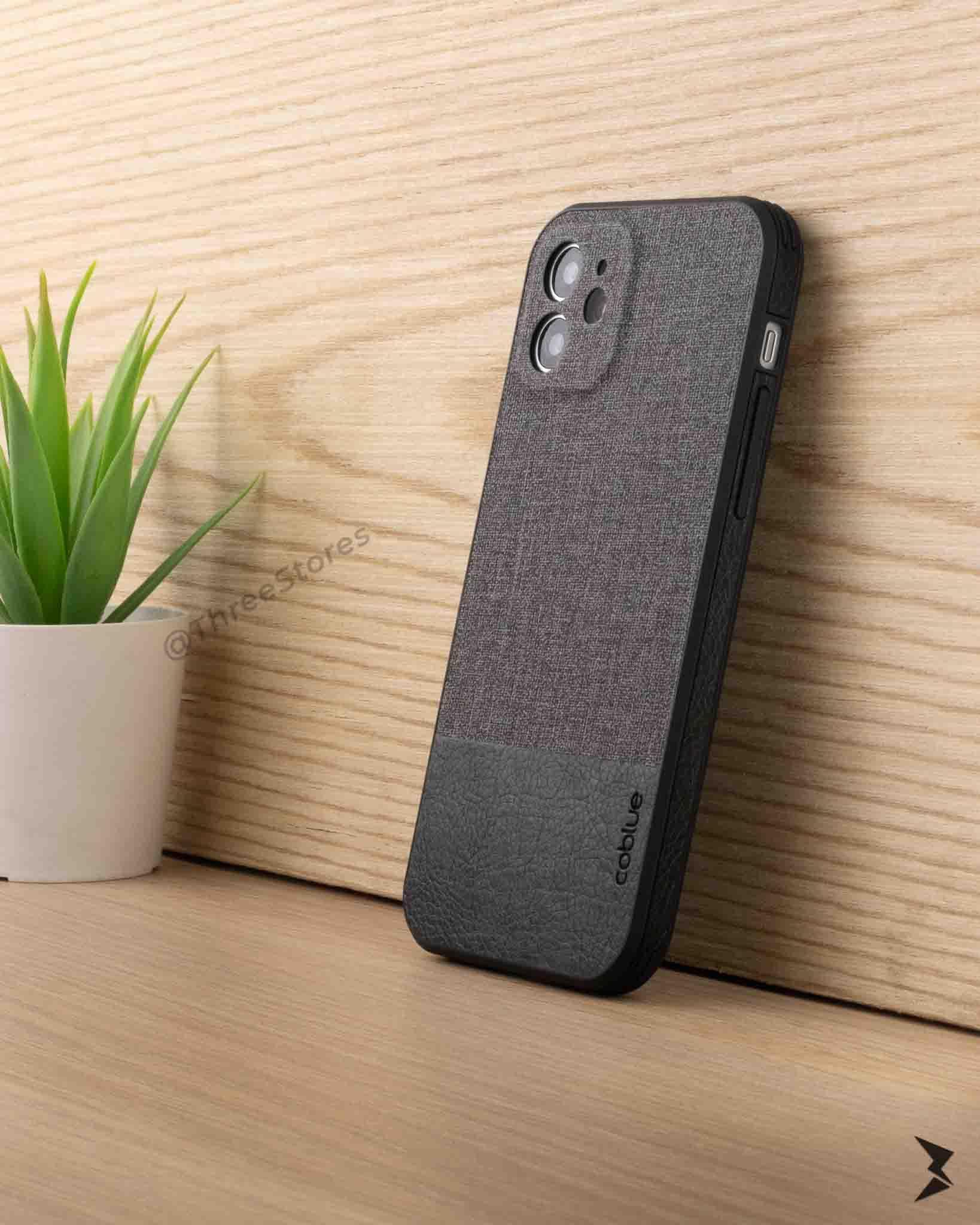 Coblue Fabric Camera Protection Case iPhone 12 - Three