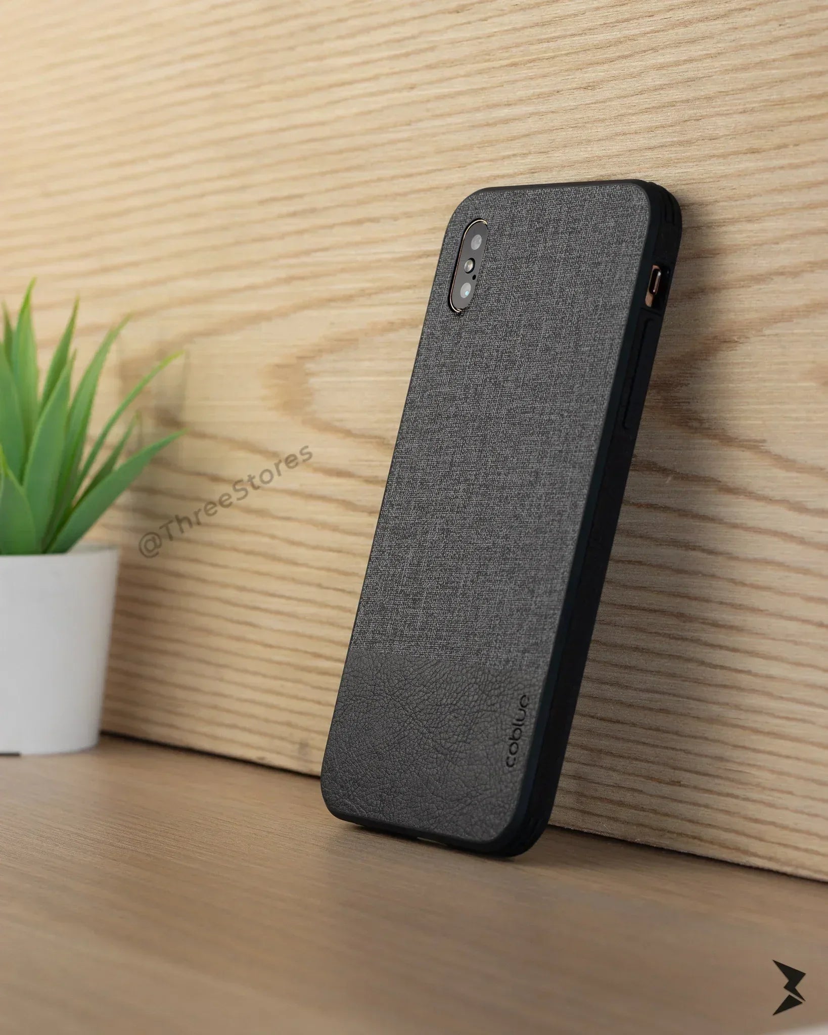 Coblue Fabric Case iPhone X Max - Three