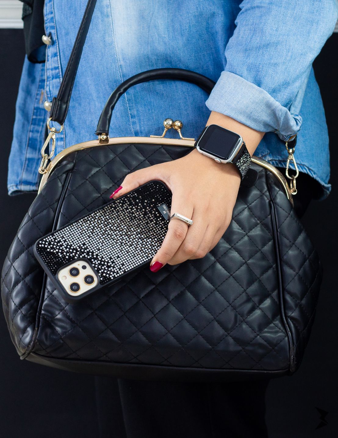 Swarovski Crystal Package Set Case iPhone 12 Pro Max