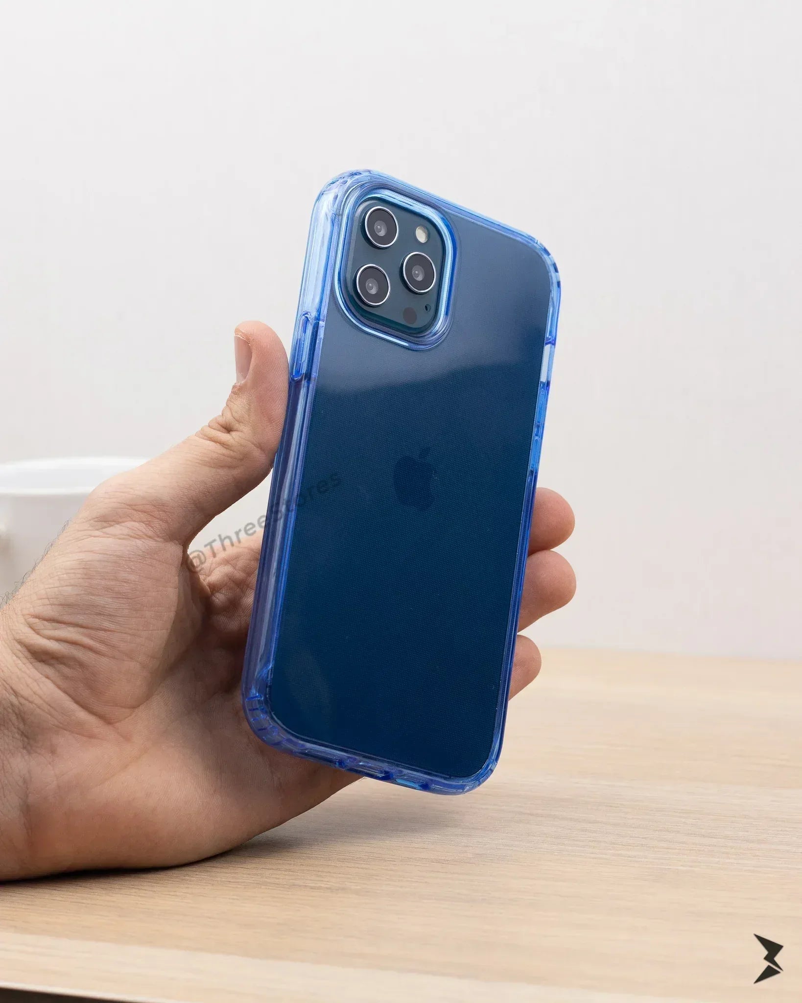 Piblue Transparent Case iPhone 12 Pro Max - Three