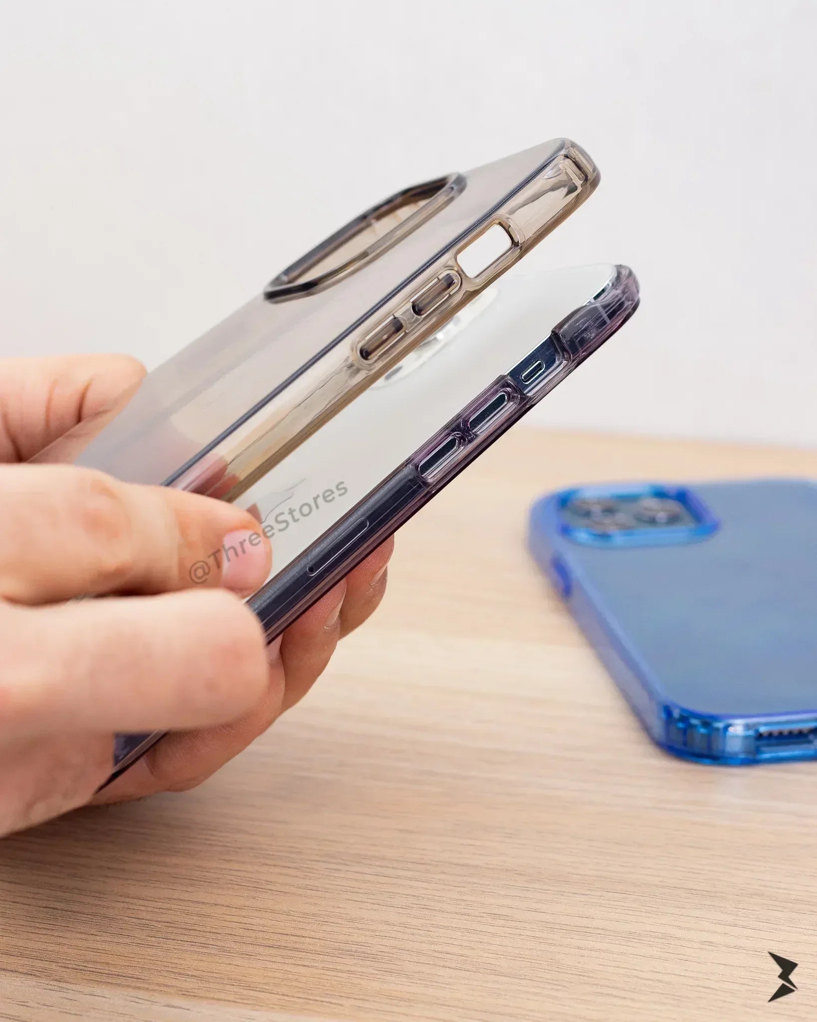 Piblue Transparent Case iPhone 12 Pro Max - Three