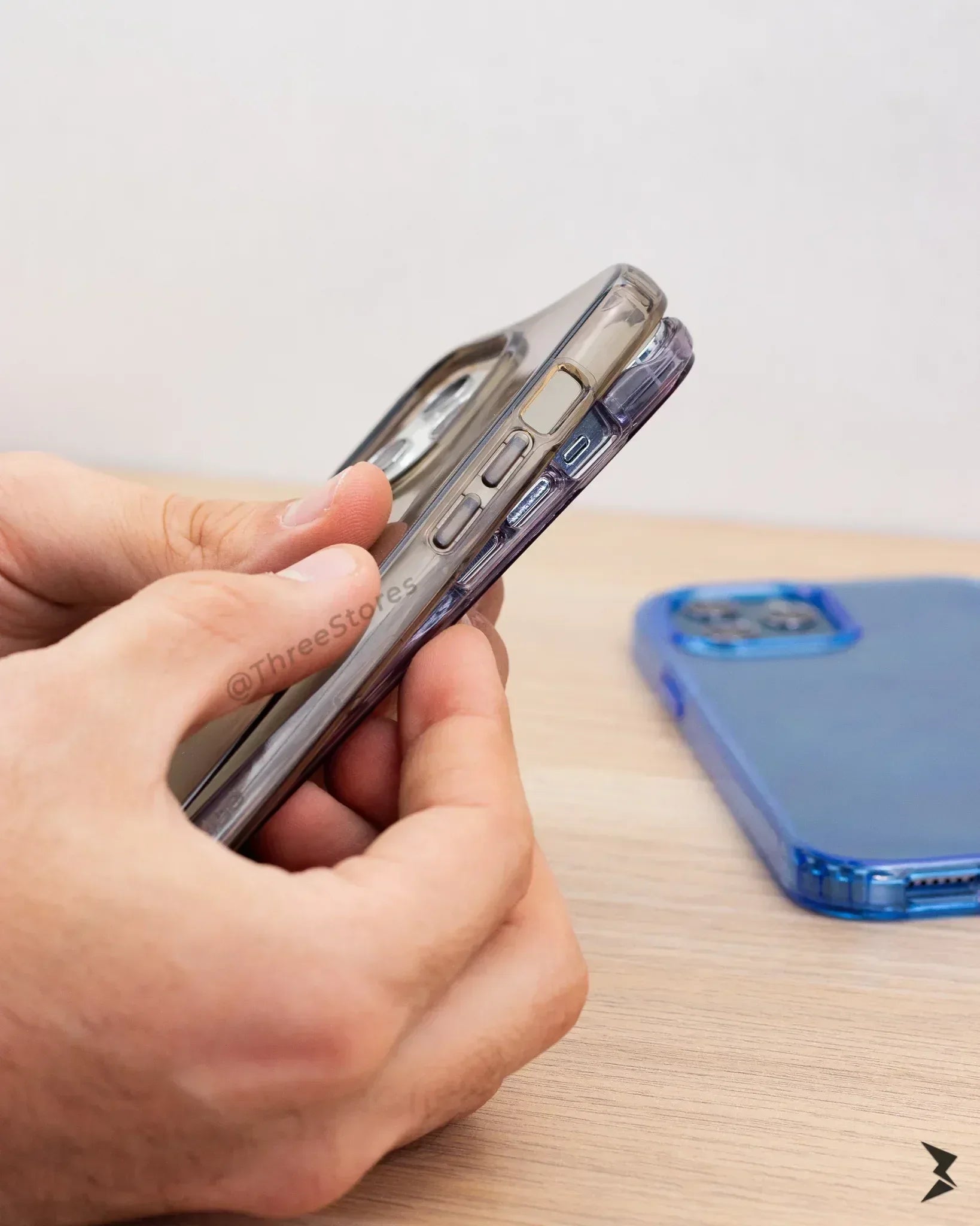 Piblue Transparent Case iPhone 12 Pro Max - Three