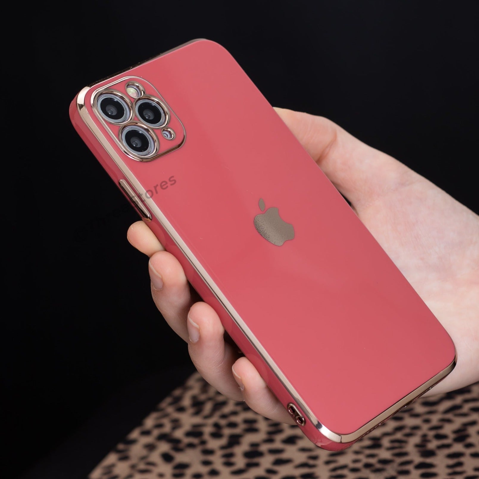 Plating Gold Lens Protection Case iPhone 11 Pro Max