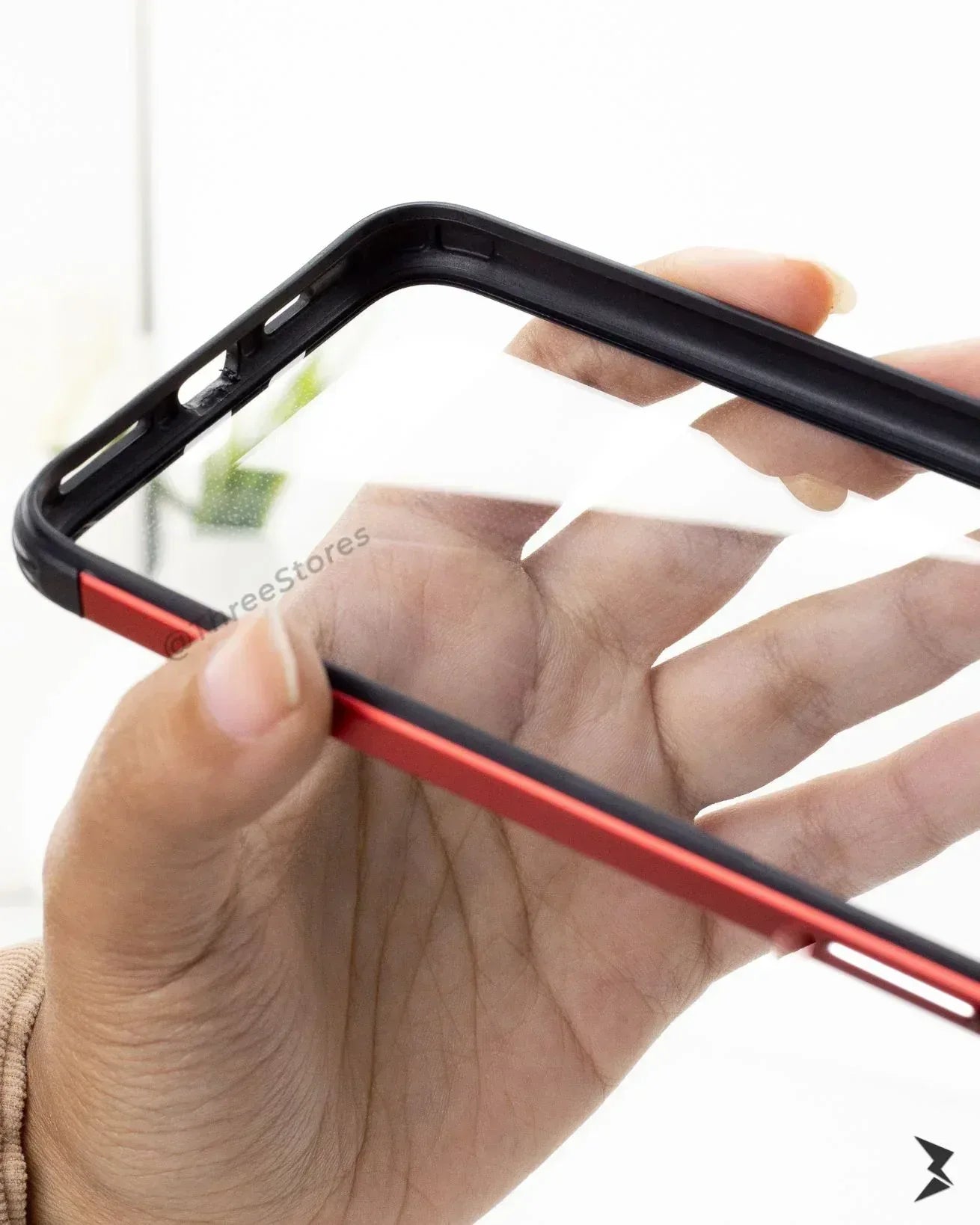Qy TPU Transperant Case iPhone X - Three
