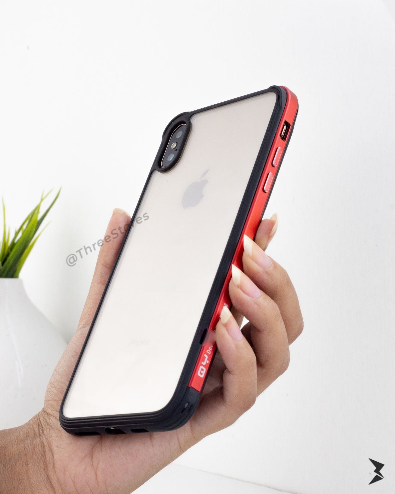 Qy TPU Transperant Case iPhone X