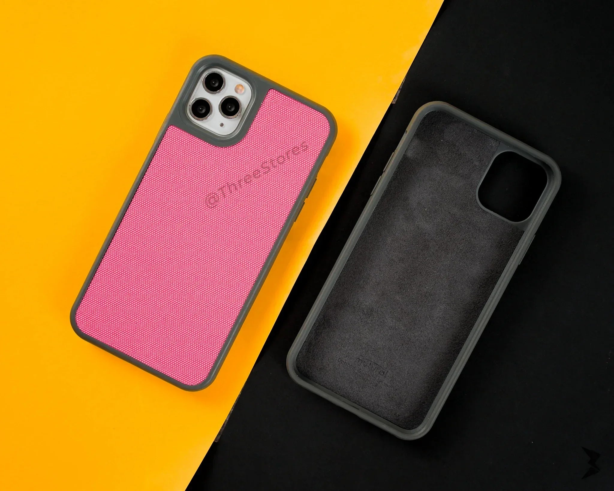 Mutural Fiber iPhone Case 11 pro Max - Three