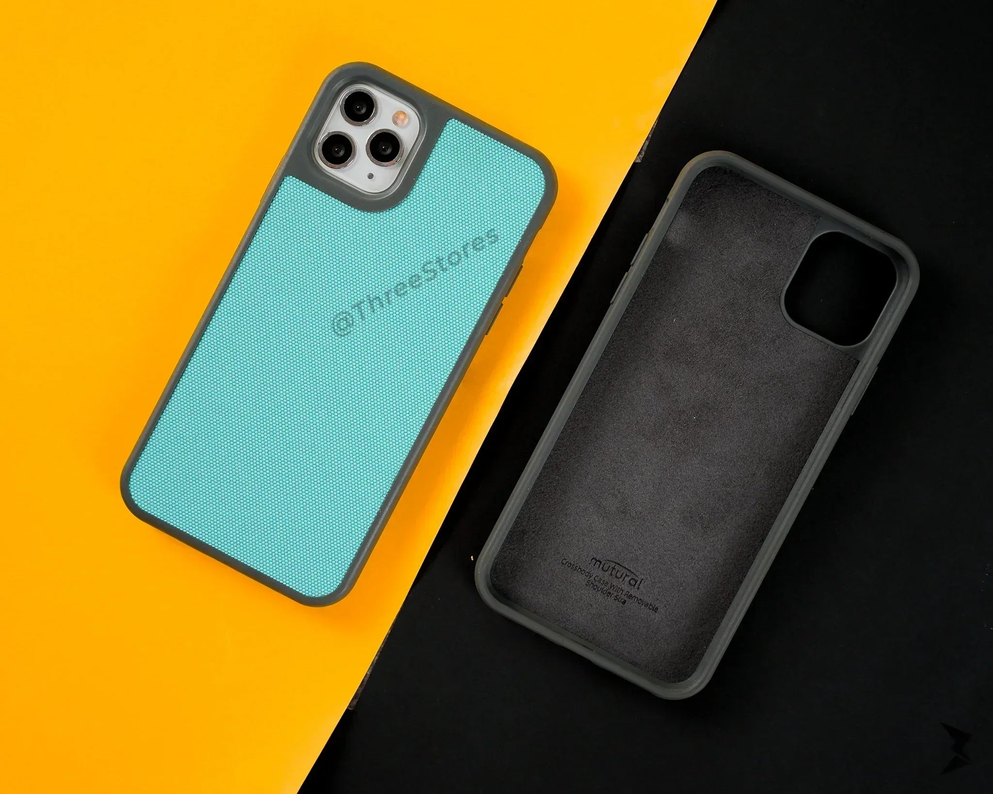 Mutural Fiber iPhone Case 11 pro Max - Three