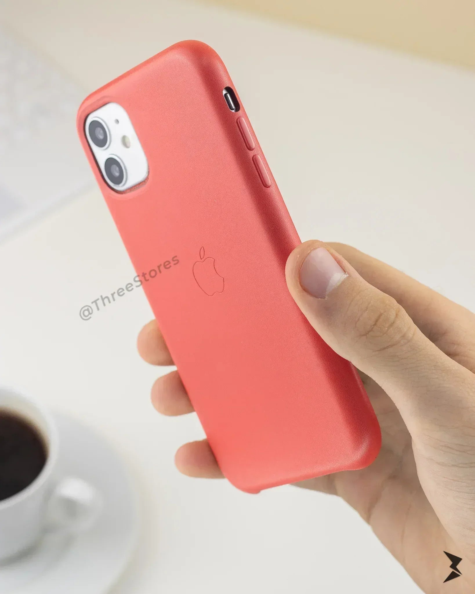 Leather Case iPhone 11 - Three