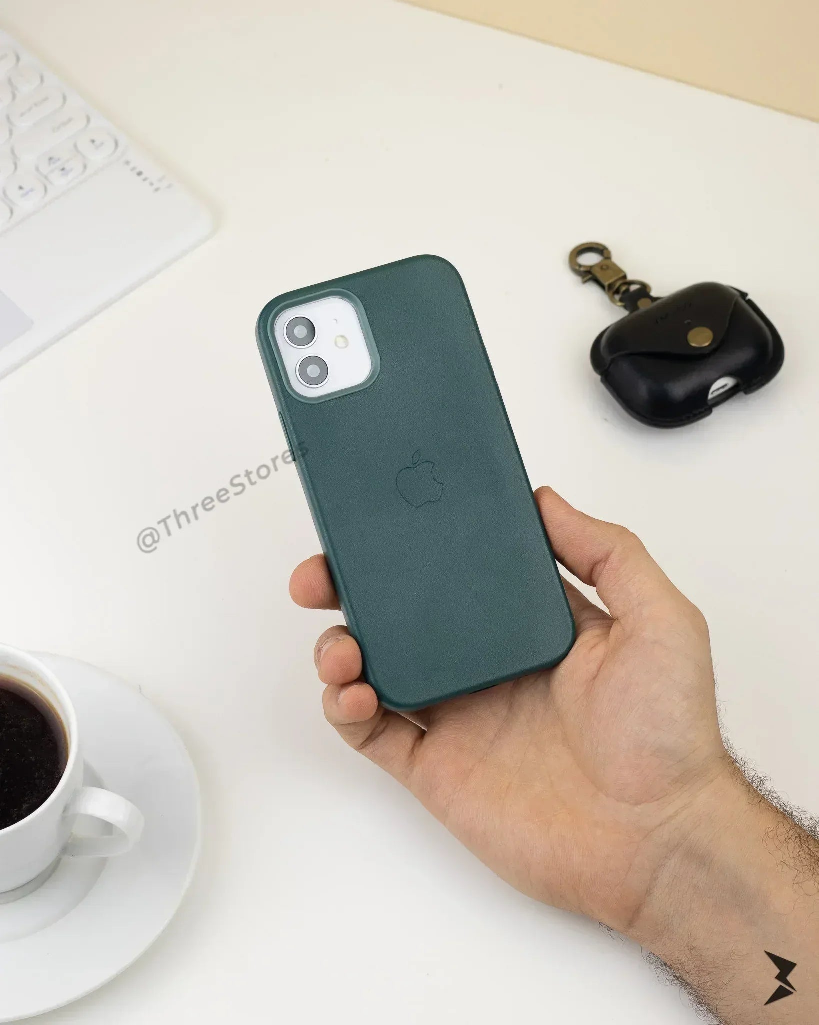 Leather Case iPhone 11 - Three