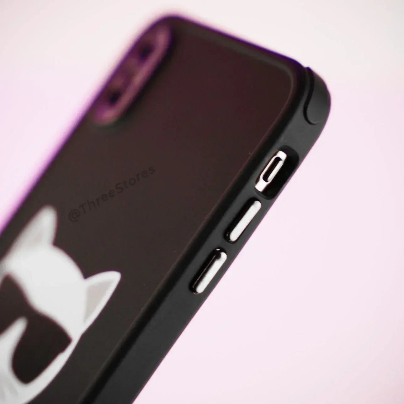 Karl Silicone iPhone Case X - Three