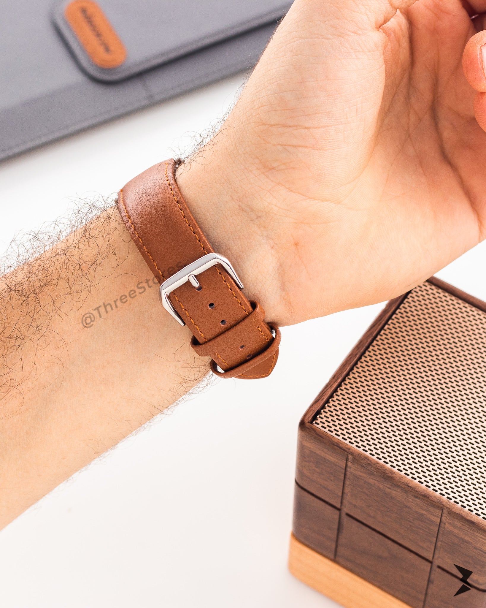 Elegance Leather Band For Apple Watch