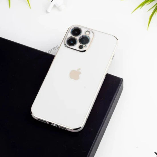 Plating Gold Lens Protection Case iPhone 14 Pro Max