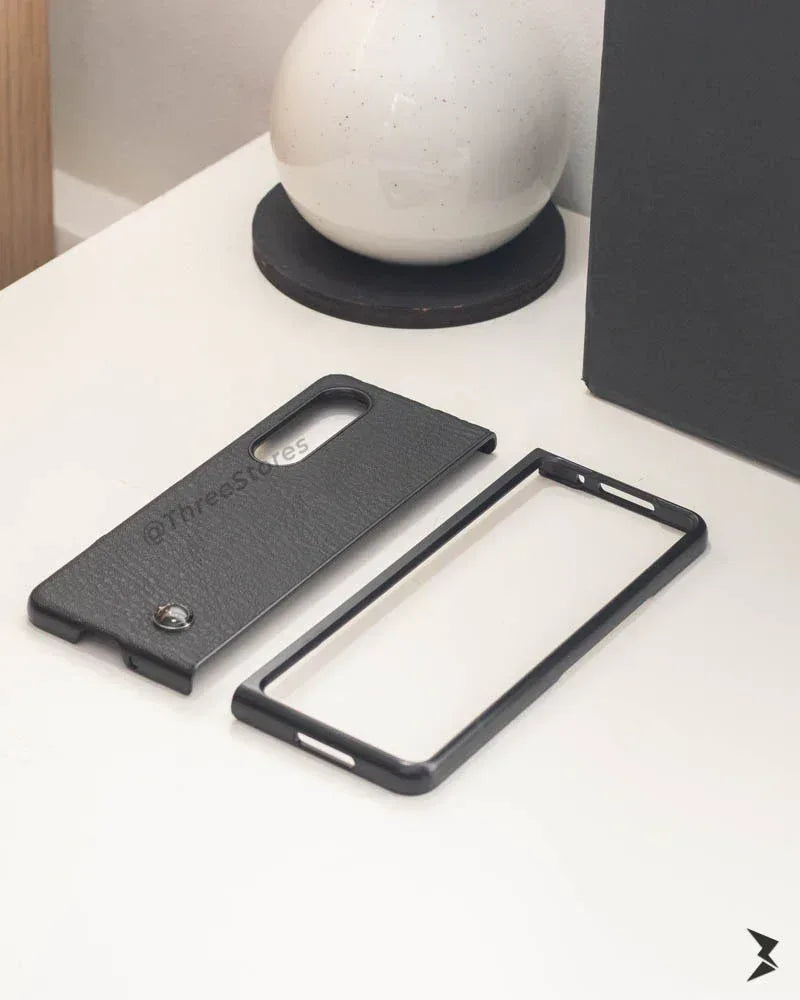 KeepHone Leather Case Samsung Galaxy Z Fold 3 - Three