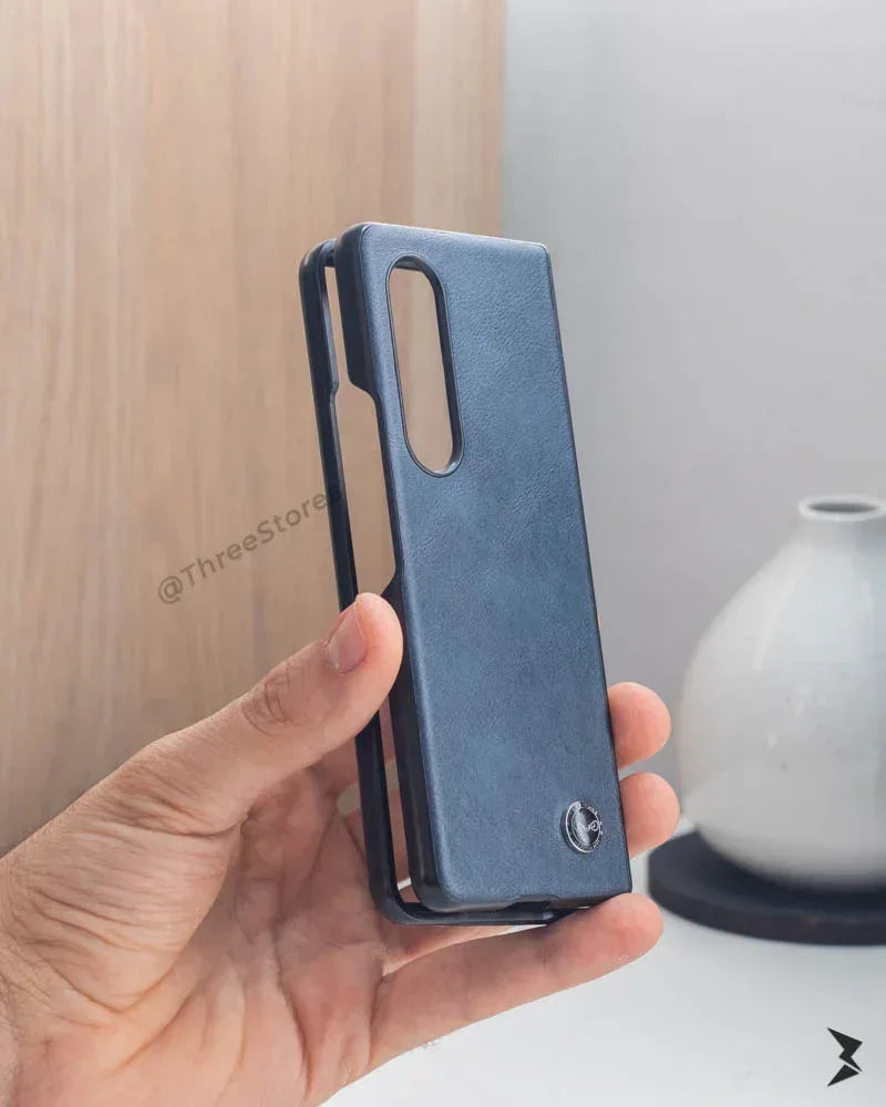 KeepHone Leather Case Samsung Galaxy Z Fold 3 - Three