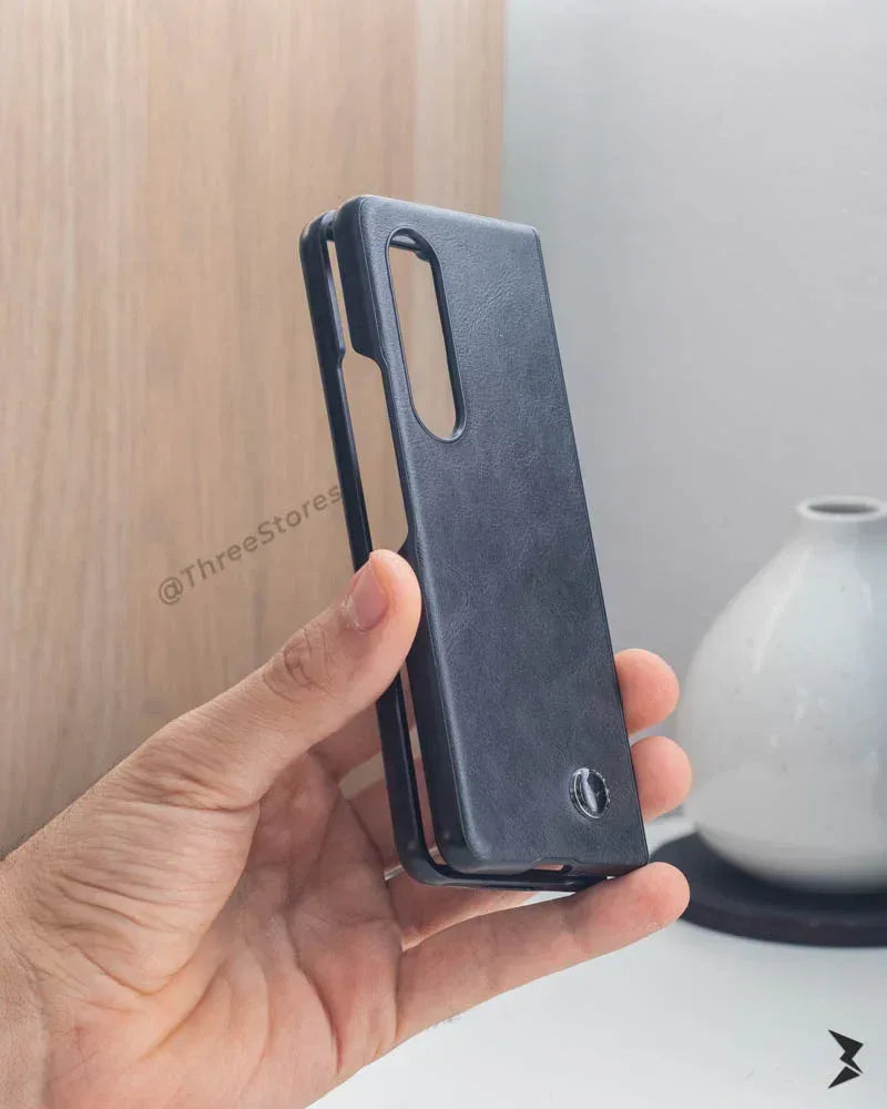 KeepHone Leather Case Samsung Galaxy Z Fold 3 - Three