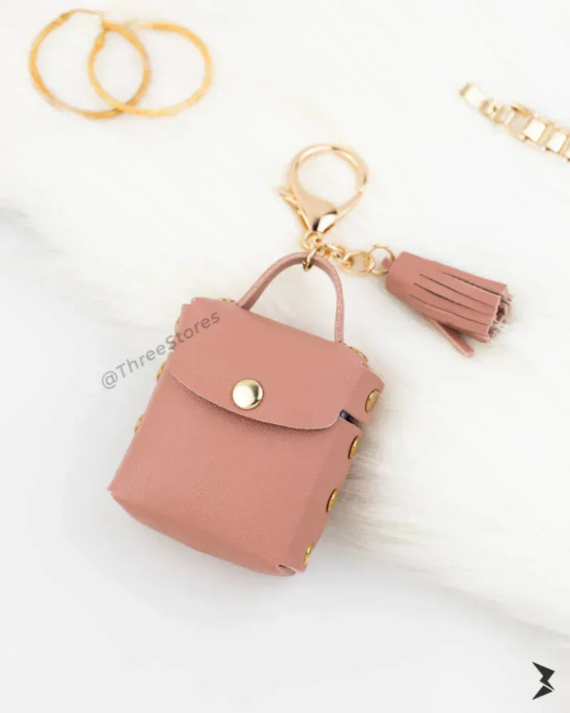 Keephone pouche leather case Airpods 1/2 - Three