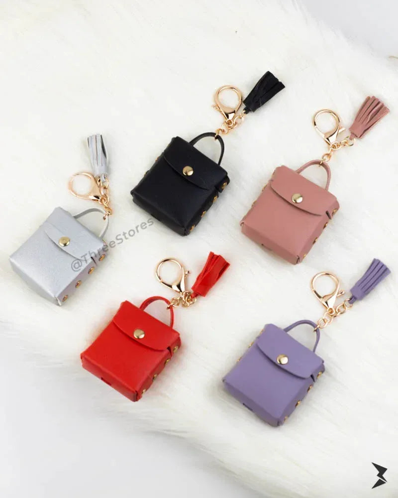 Keephone pouche leather case Airpods 1/2 - Three
