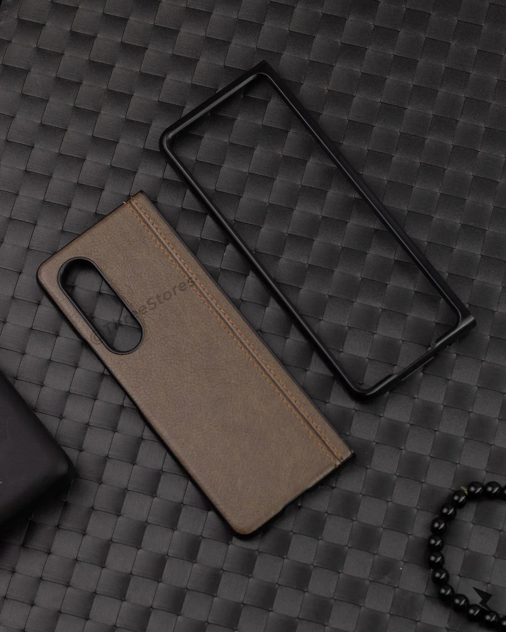 Craft Leather Case Samsung Z Fold 3 - Three