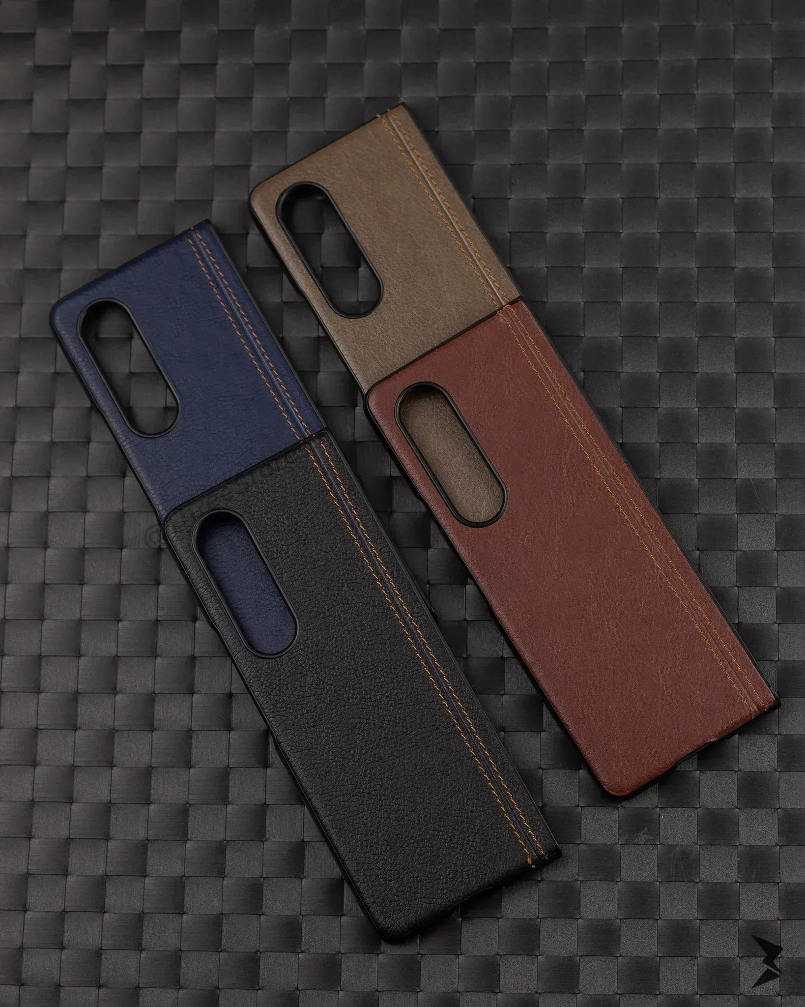 Craft Leather Case Samsung Z Fold 3 - Three