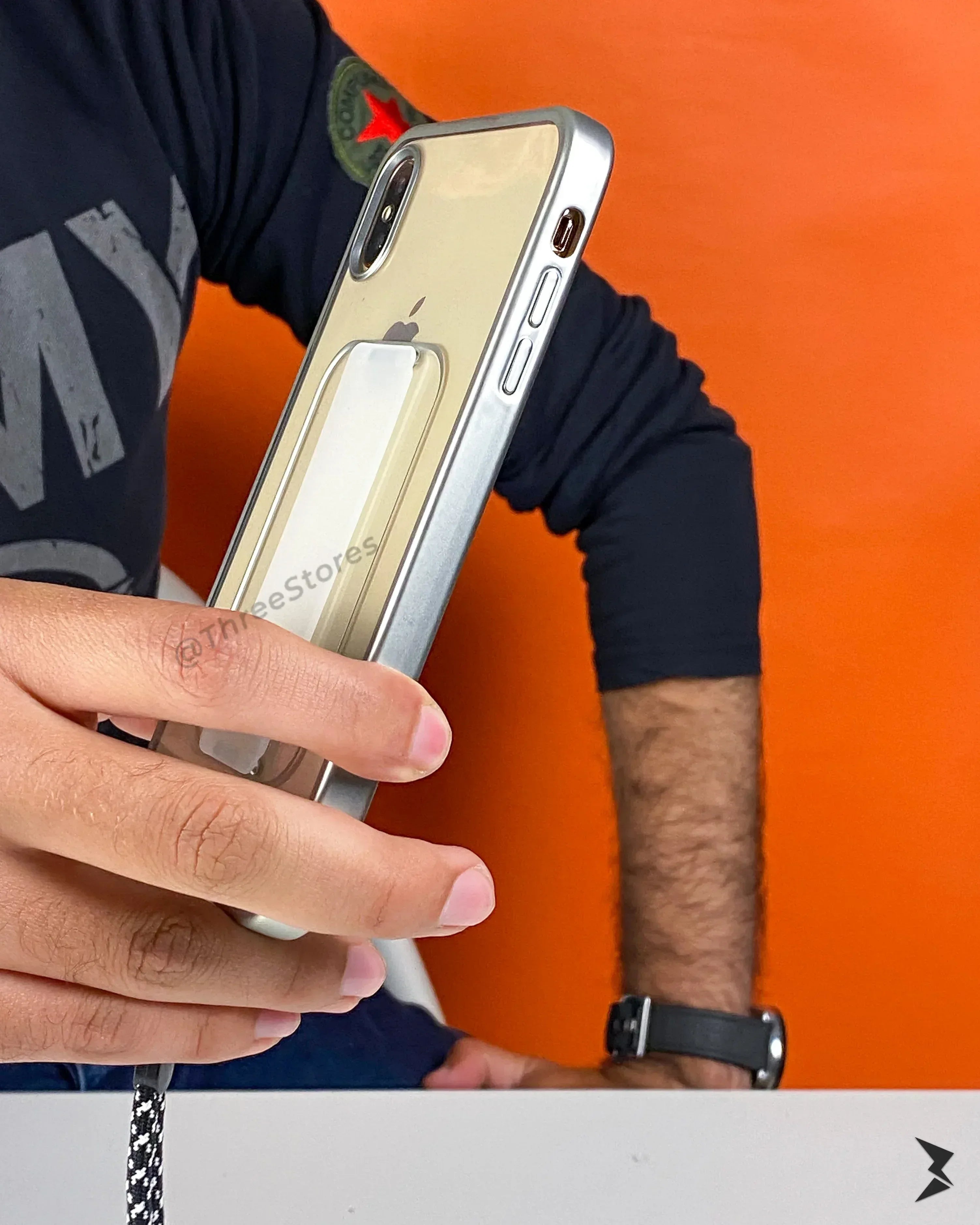 Uniq Heldro Transparent Case iPhoneX Max - Three