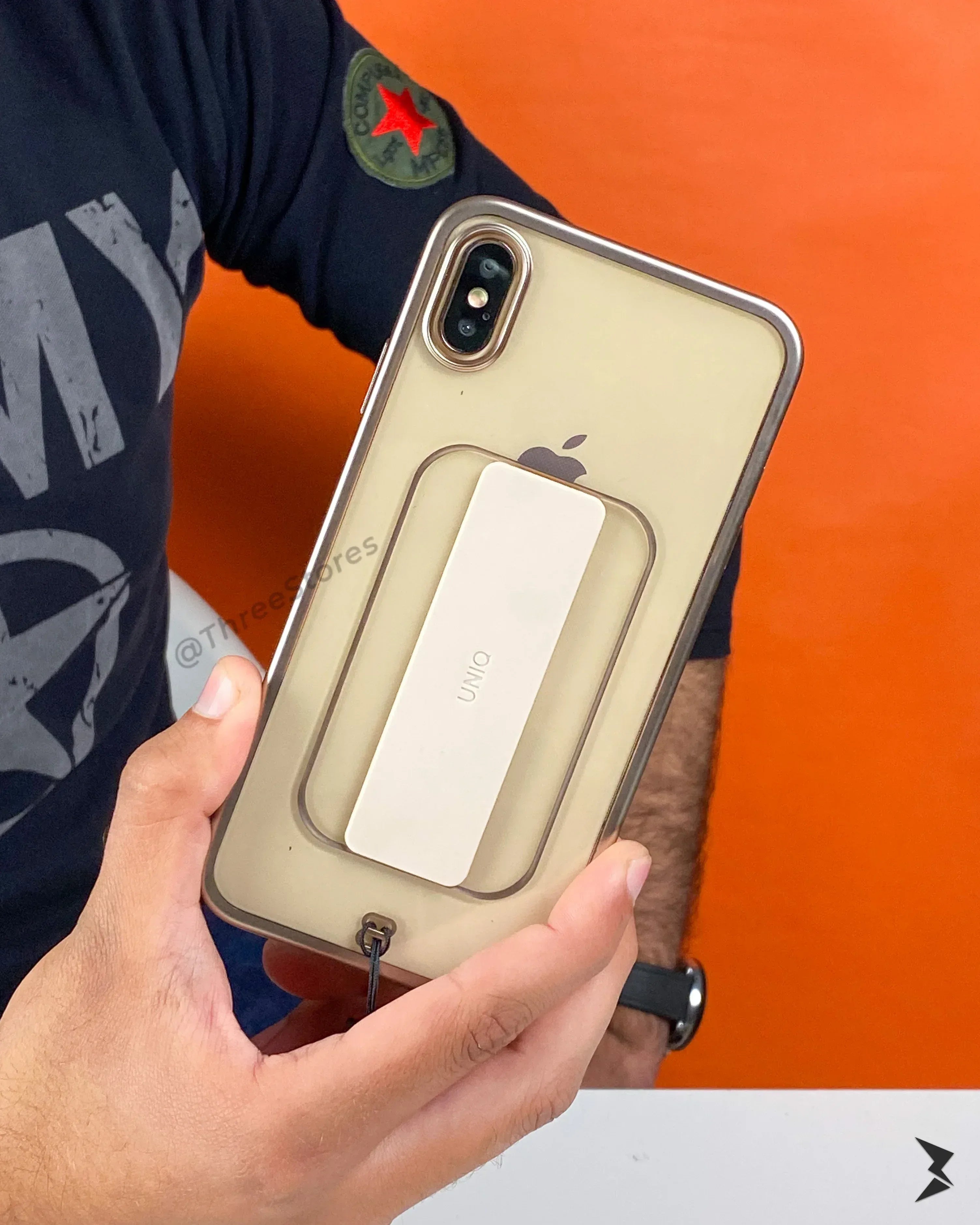 Uniq Heldro Transparent Case iPhoneX Max - Three