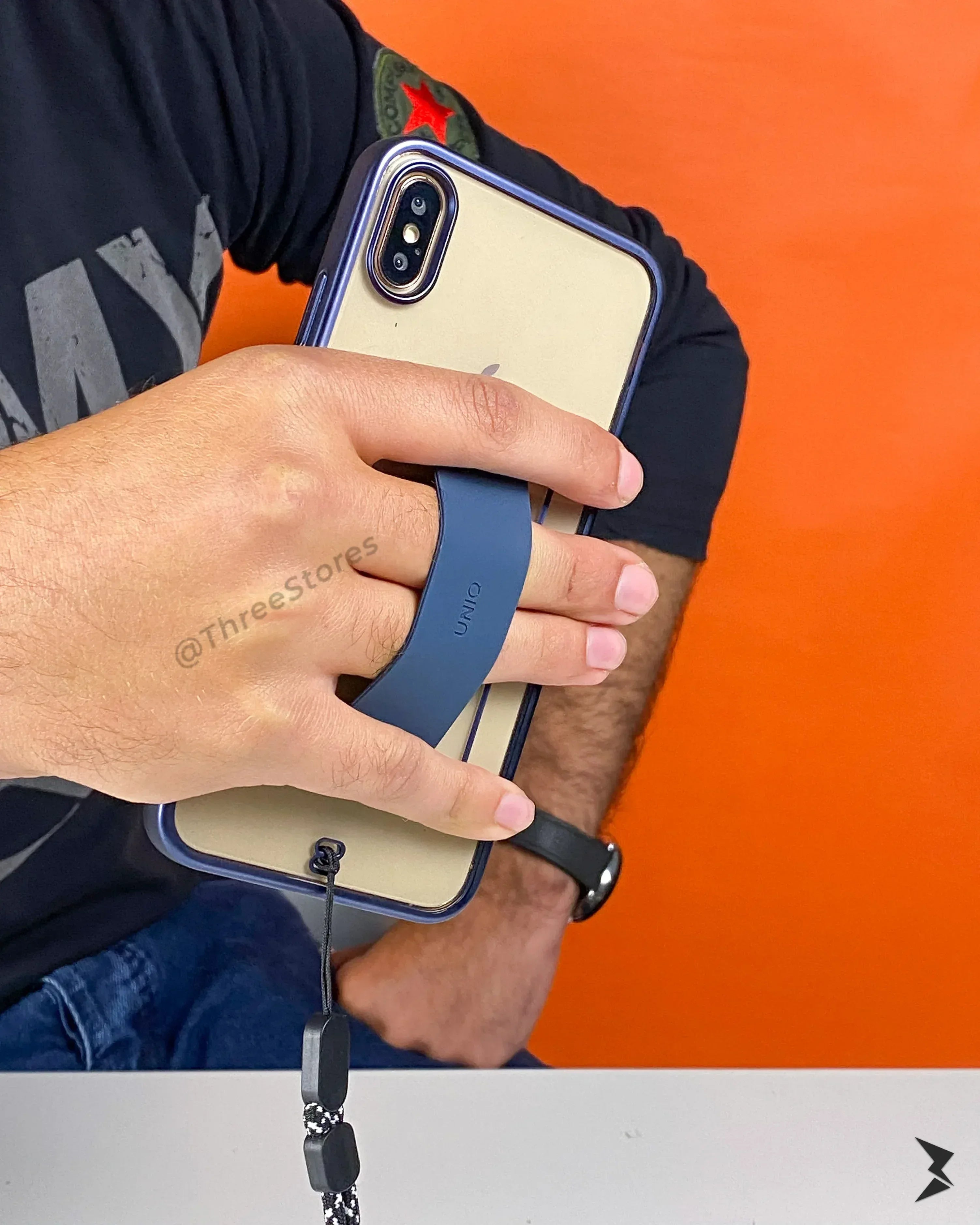 Uniq Heldro Transparent Case iPhoneX Max - Three