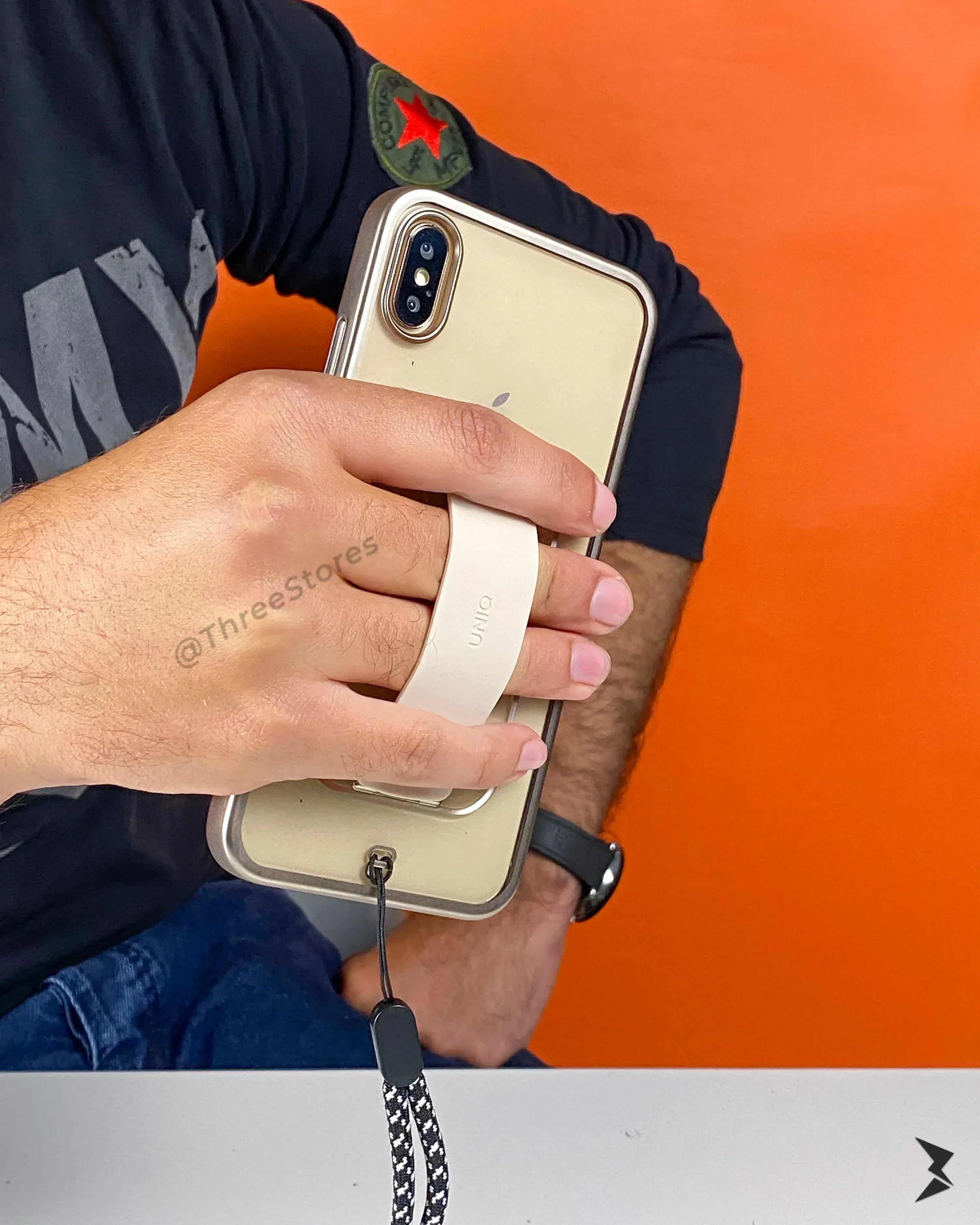 Uniq Heldro Transparent Case iPhoneX Max - Three