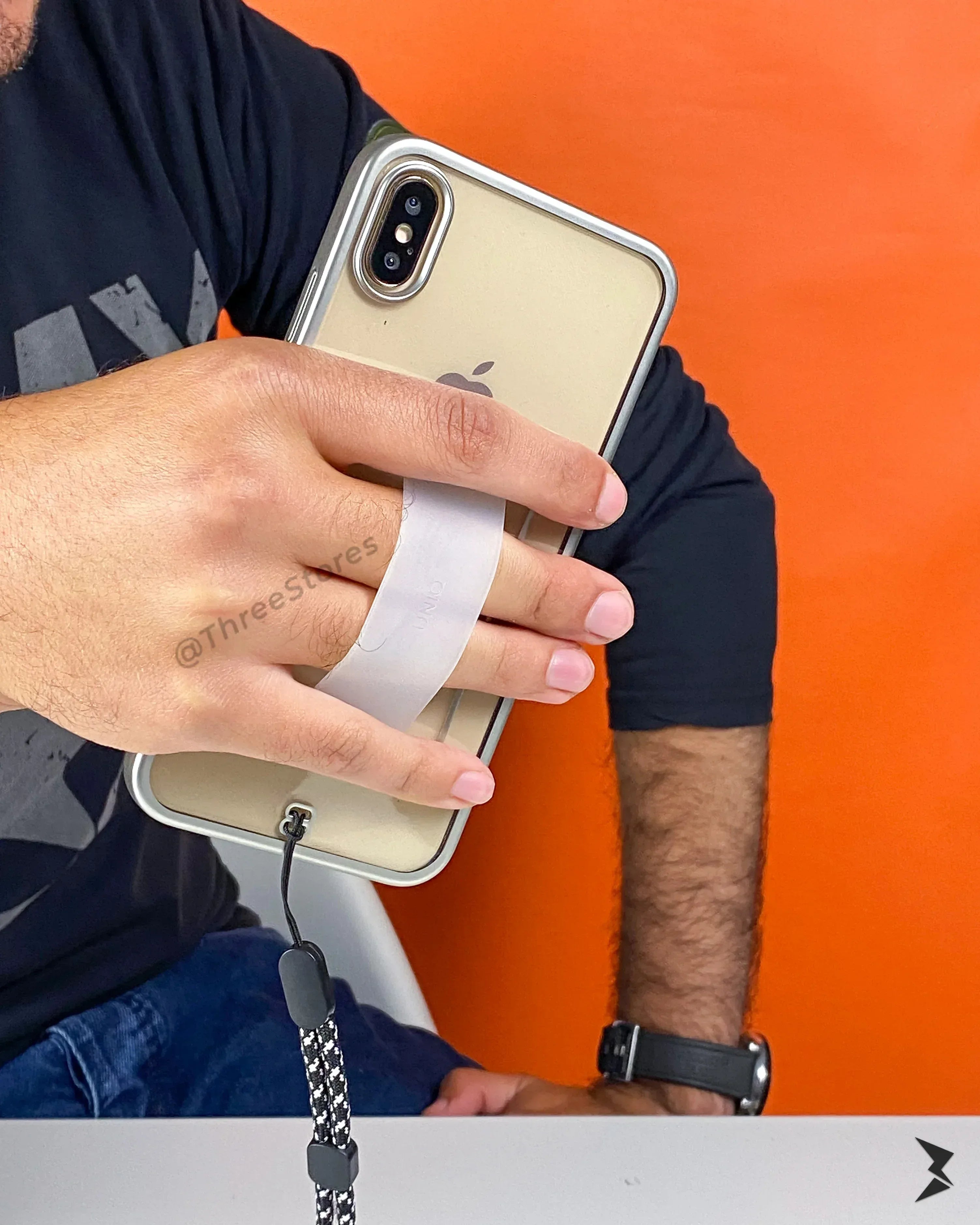 Uniq Heldro Transparent Case iPhoneX Max - Three