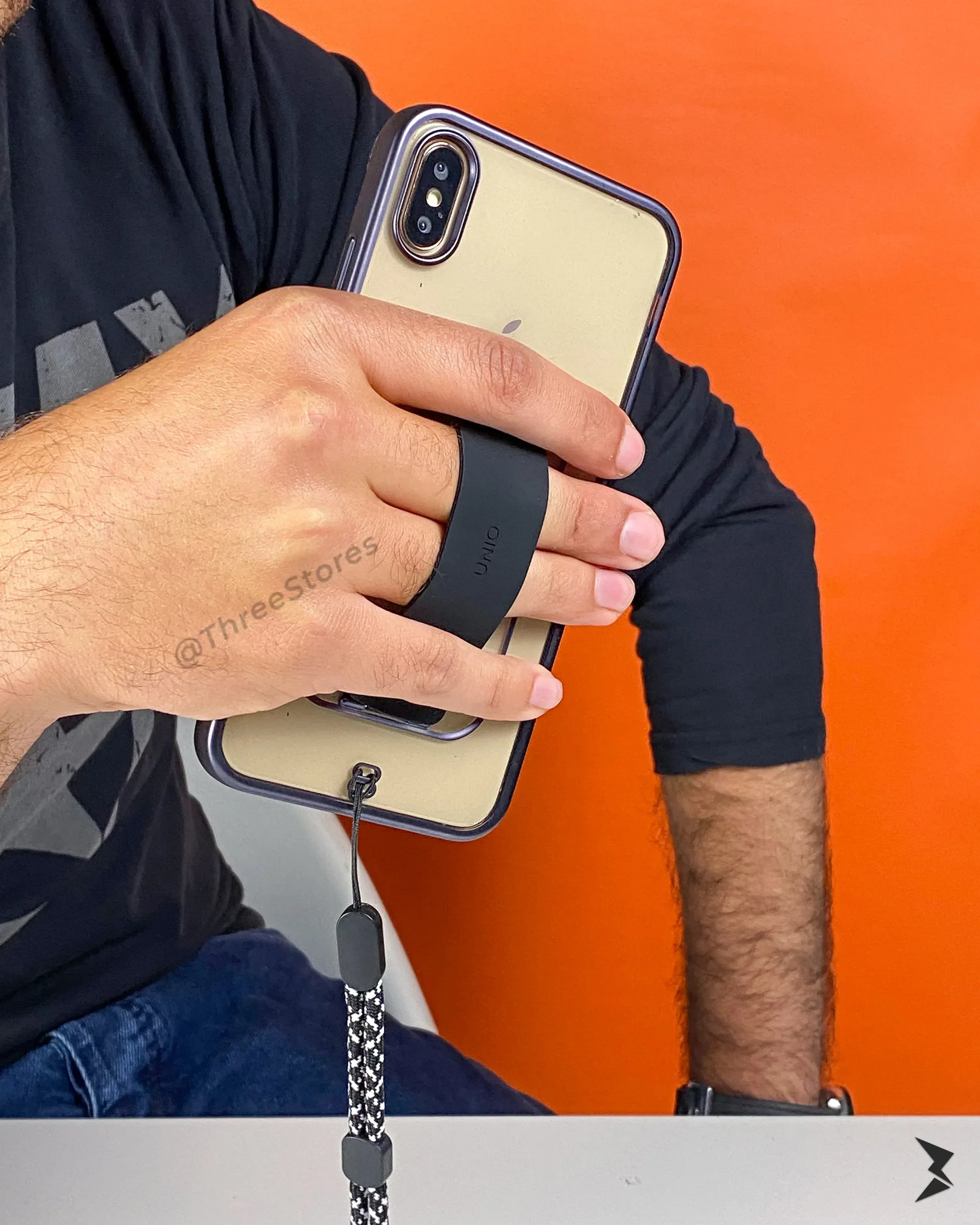 Uniq Heldro Transparent Case iPhoneX Max - Three