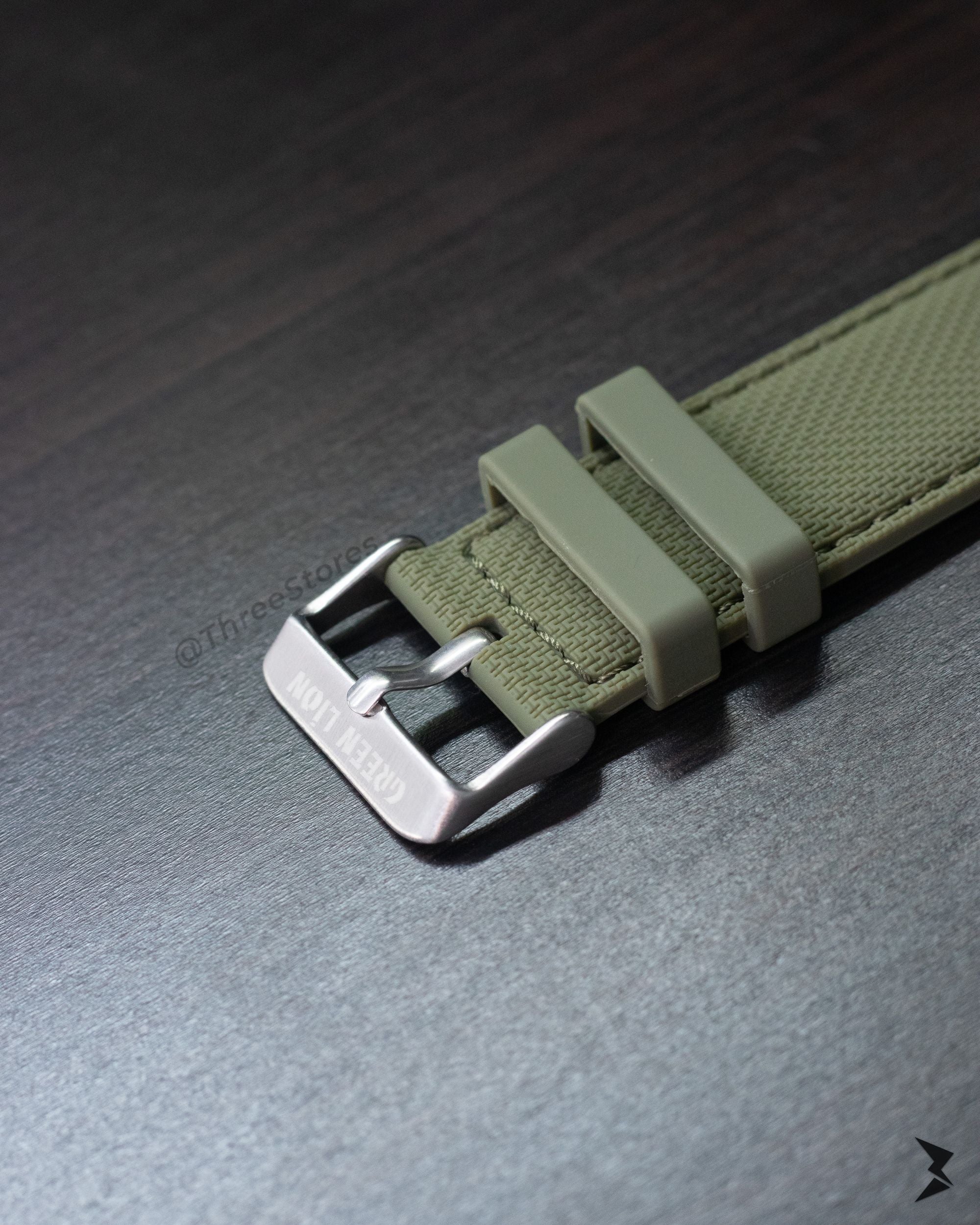 Green Lion Elite Silicone Band Watch